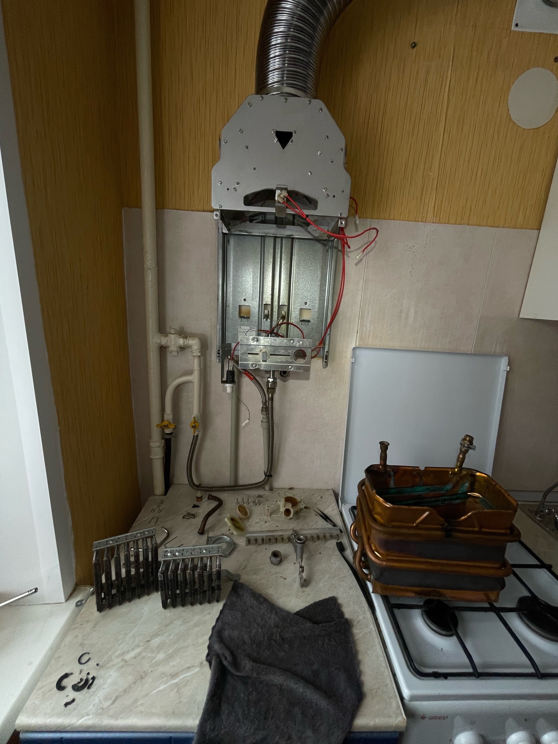 Ремонт газовой колонки